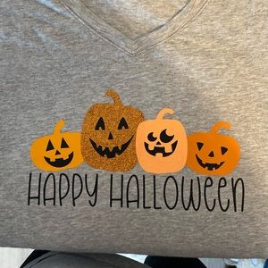 Happy Halloween four pumpkin shirt